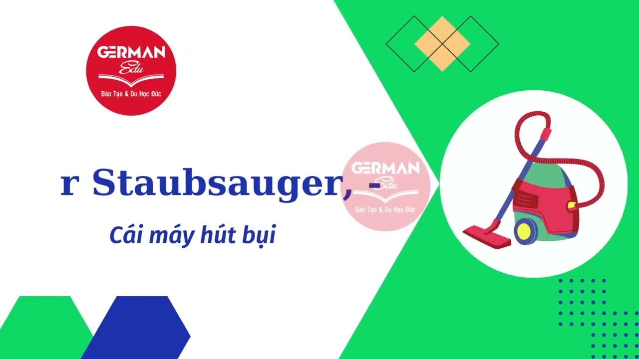 CÁC TỪ VỰNG VỀ ĐỒ DÙNG GIA ĐÌNH  TIẾNG ĐỨC